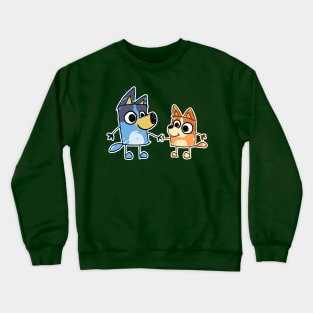 Heeler Sisters Doodle Crewneck Sweatshirt